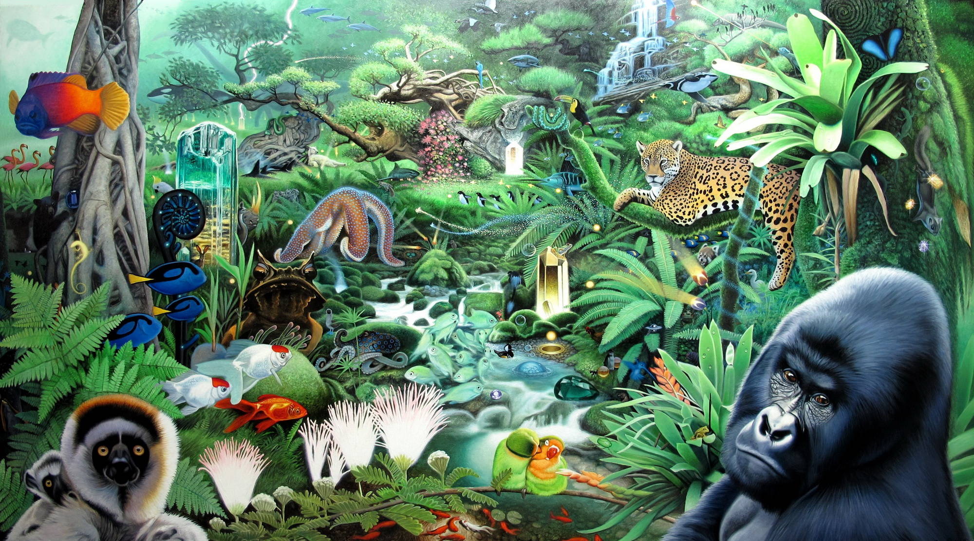 Обитатели тропического леса