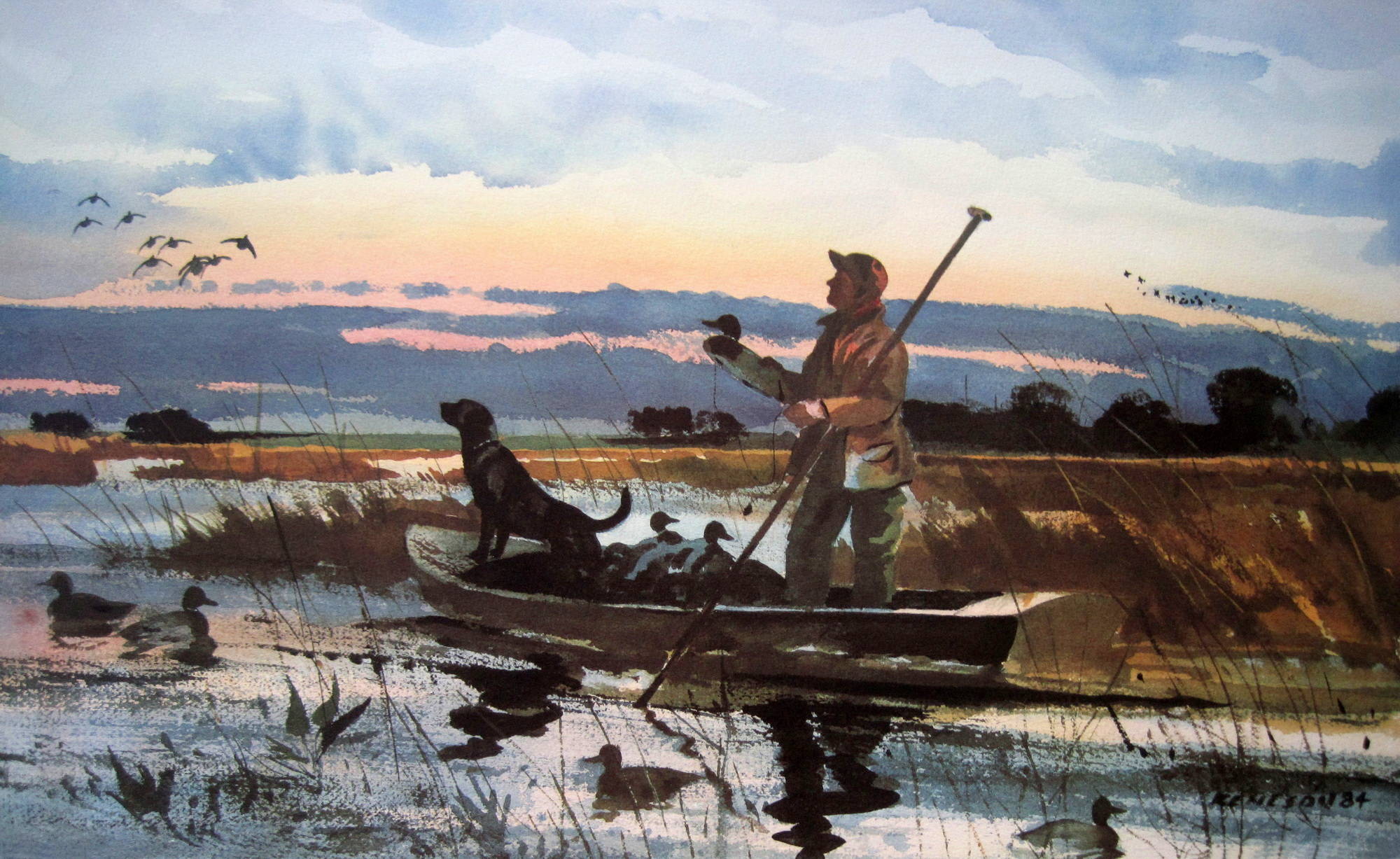 Рыбаки в живописи