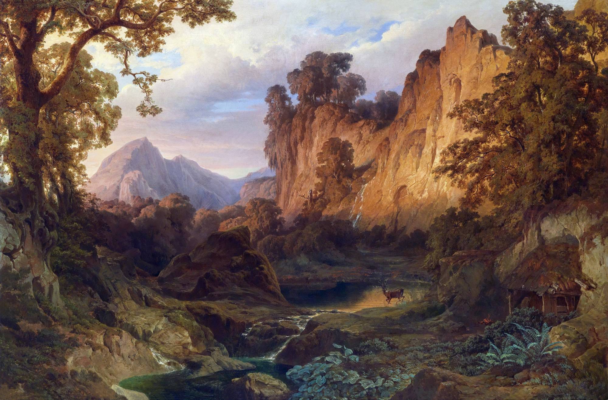Романтизм пейзажей 19 век