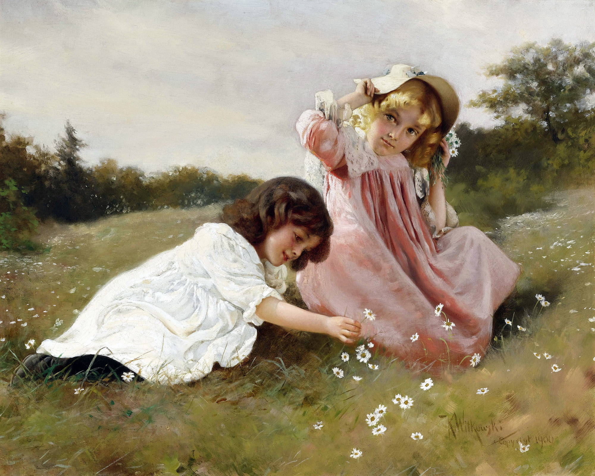 Карл Витковский (1860 - 1910).картины