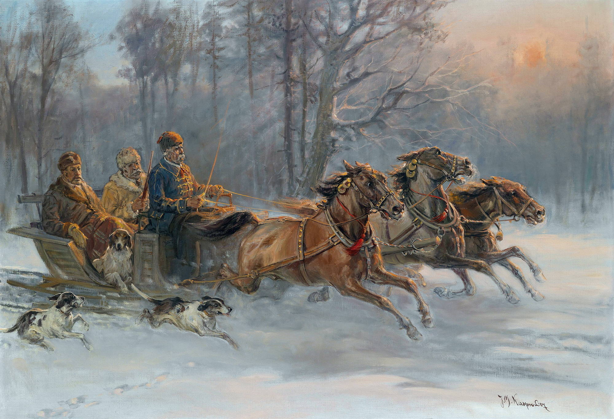 Картина Чайковского