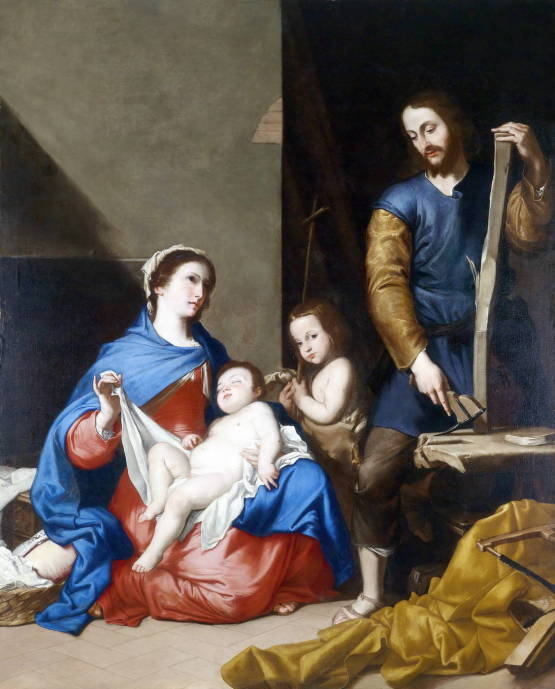 Святое Семейство / Джузеппе де Рибера - Jusepe de Ribera
