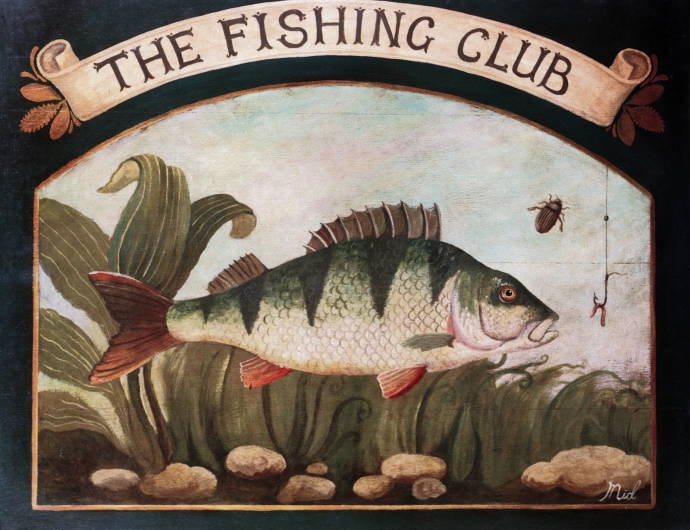 Рыболовный клуб / Работа неизвестного автора 888 (Mid)