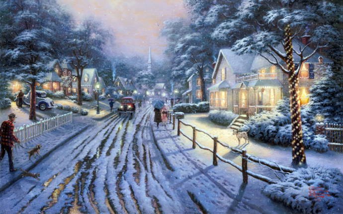 Рождественские воспоминания / Томас Кинкэйд - Thomas Kinkade